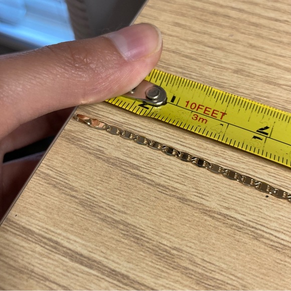 Our Lady of Guadalupe around Circle CZ Pendant on a Mariner Chain in Gold - Picture 11 of 14